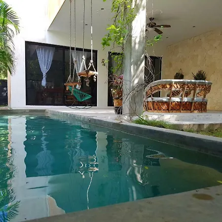 Relaxing Casa Tzalam 3Br Surrounded By Nature By Happy Address